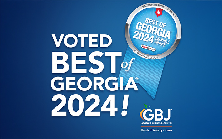 Best of Georgia Medallion 2024 Regional Winner for blog